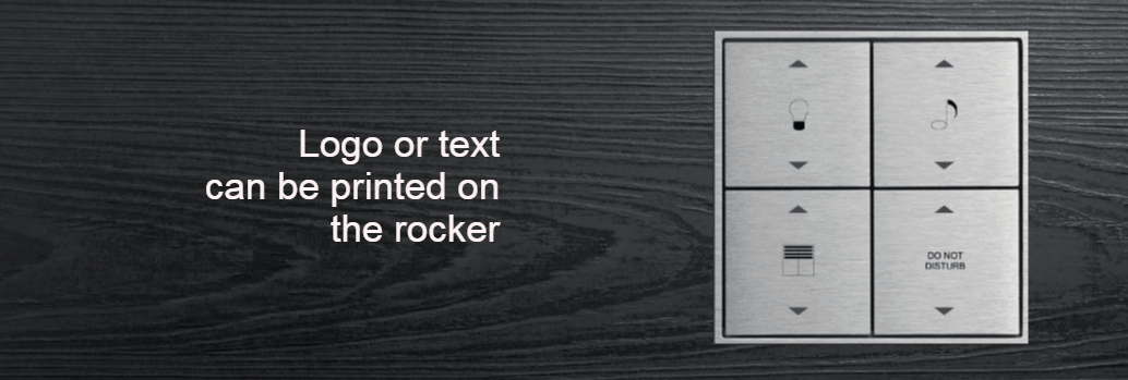 Text on rocker